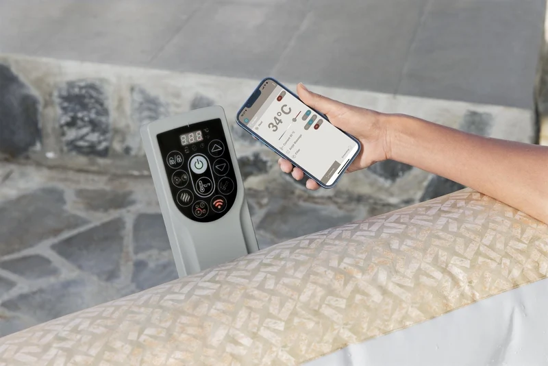 Lay-Z-Spa Rome Energy-Efficient Smart AirJet met App Bediening 7 Persoons