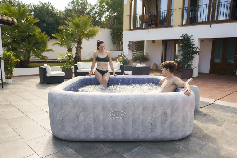 Lay-Z Spa San Francisco EnergySense Hydrojet Pro opblaasbare spa - 7 persoons