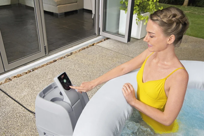 Lay-Z-Spa Tahiti AirJet opblaasbare spa, 4 persoons