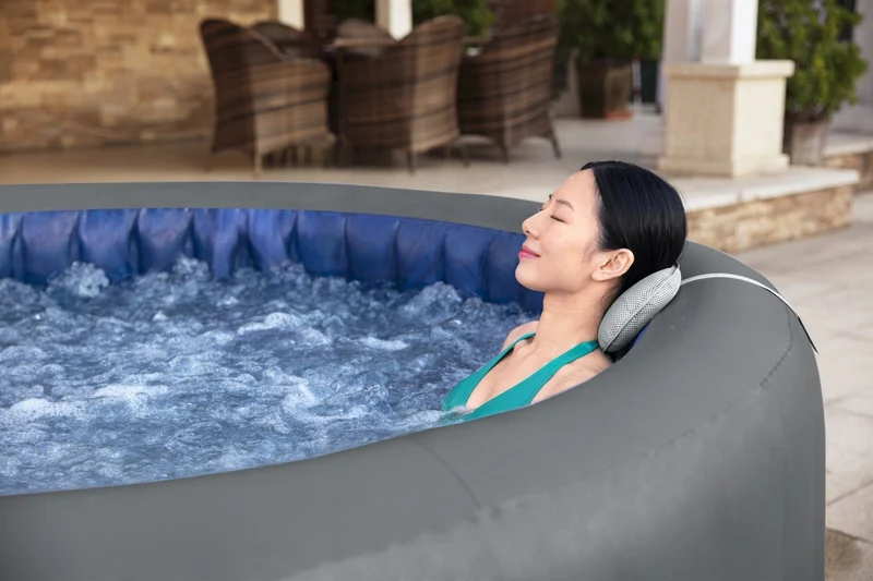 Lay-Z Spa Santorini HydroJet Pro opblaasbare spa - 7 persoons