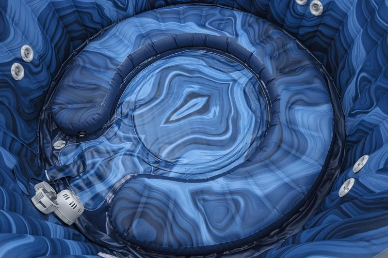 Lay-Z Spa Santorini HydroJet Pro opblaasbare spa - 7 persoons