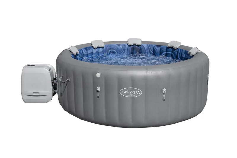 Lay-Z Spa Santorini HydroJet Pro opblaasbare spa - 7 persoons