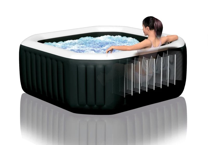 Intex Pure Spa Jet & Bubble Deluxe opblaasbare spa - 4 persoons