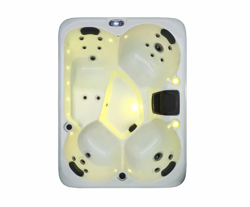 W'eau Como spa met warmtepomp - 4 persoons