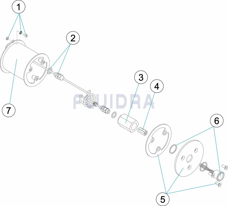Botão Piezo Eléctrico 2 LEDS (Vermelho + Verde) Recambios
