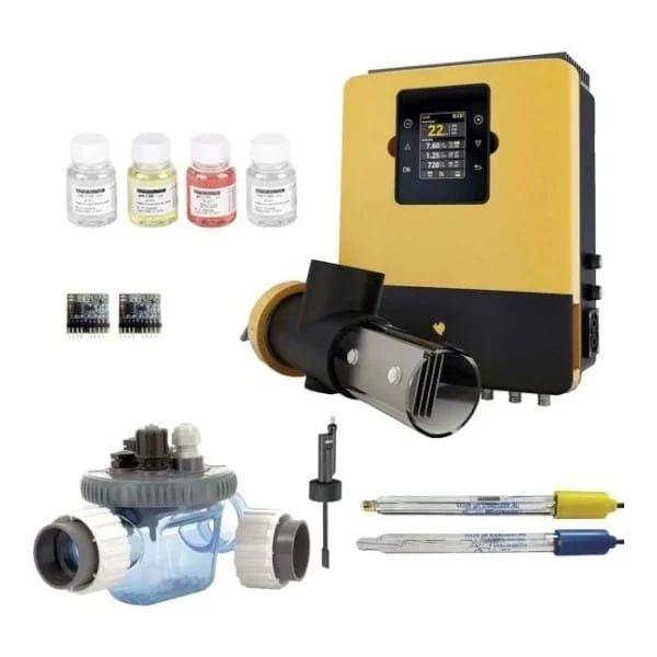 Kit Hidrolife Sal22 (complet avec kit d'installation Deluxe, sondes de verre pH et Rx et pompe de dosage)