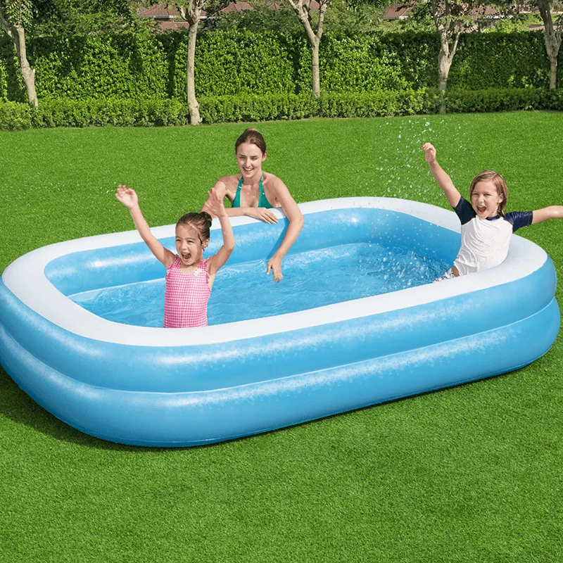 Piscine gonflable rectangulaire