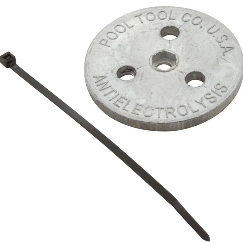 Poids anode de zinc anti-électrolyse pour piscine au sel