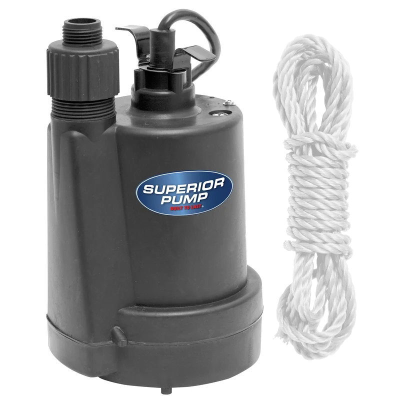 Pompe utilitaire submersible - 1/5 CV