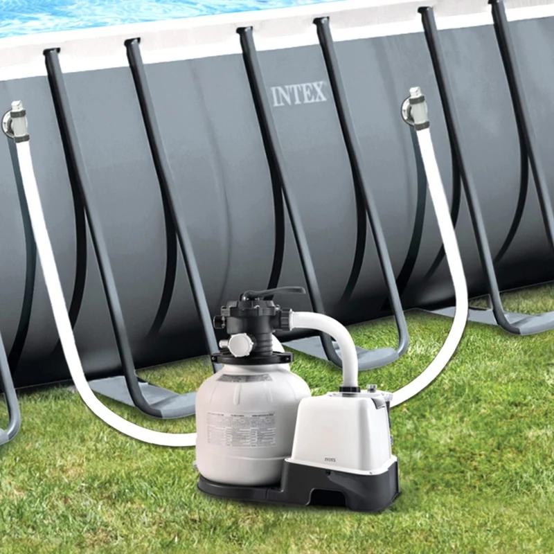 Intex Combo QX2600 Depuradora de Arena y Clorador Salino 10.000 l/h