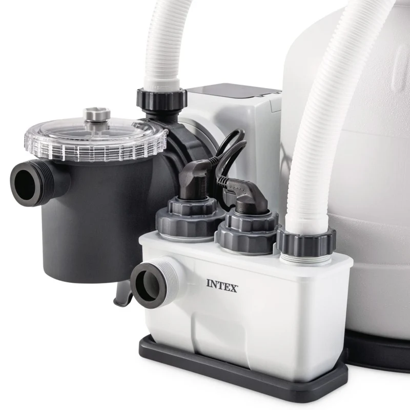 Intex Combo QX2600 Depuradora de Arena y Clorador Salino 10.000 l/h