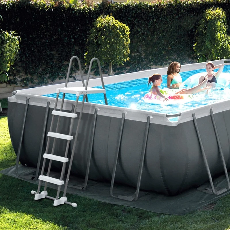 Escalera Intex para Piscinas Elevadas de hasta 132 cm