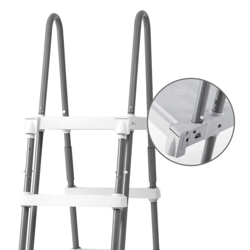 Escalera Intex para Piscinas Elevadas de hasta 132 cm