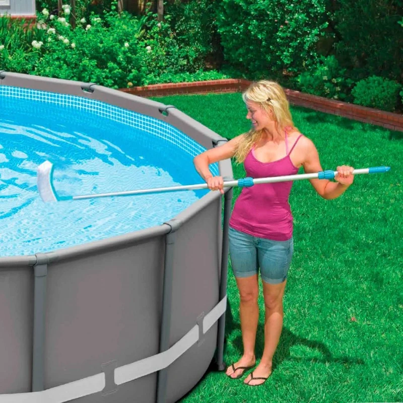 Intex Cepillo Curvo para Piscinas 40.6cm Limpieza de Paredes