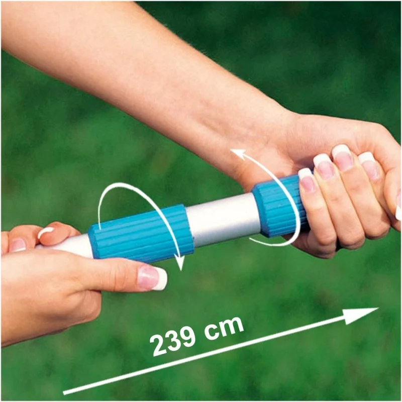 Intex Kit Mantenimiento Piscinas Mango Telescópico 239 cm