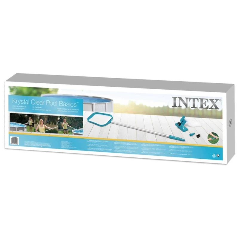 Intex Kit Mantenimiento Piscinas Mango Telescópico 239 cm
