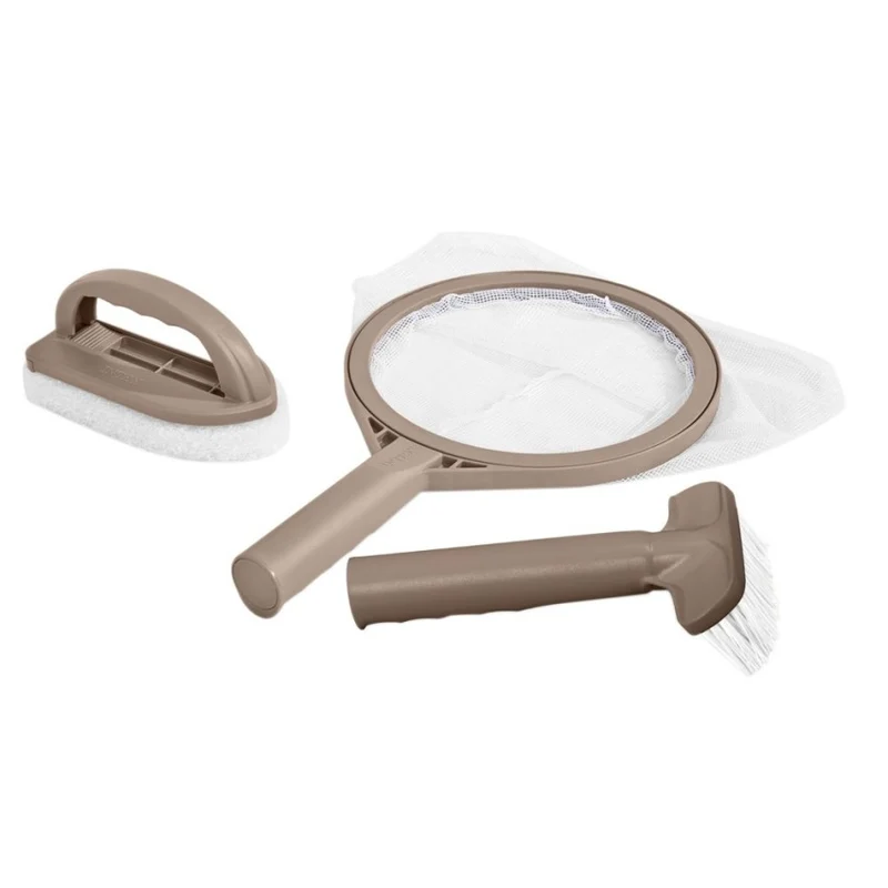 Intex Kit Mantenimiento Spa 3 Piezas PVC Crema