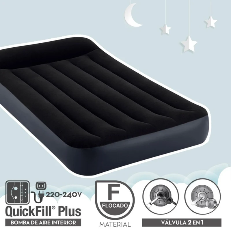 Intex Pillow Rest Classic Colchón Hinchable Individual 99x191cm