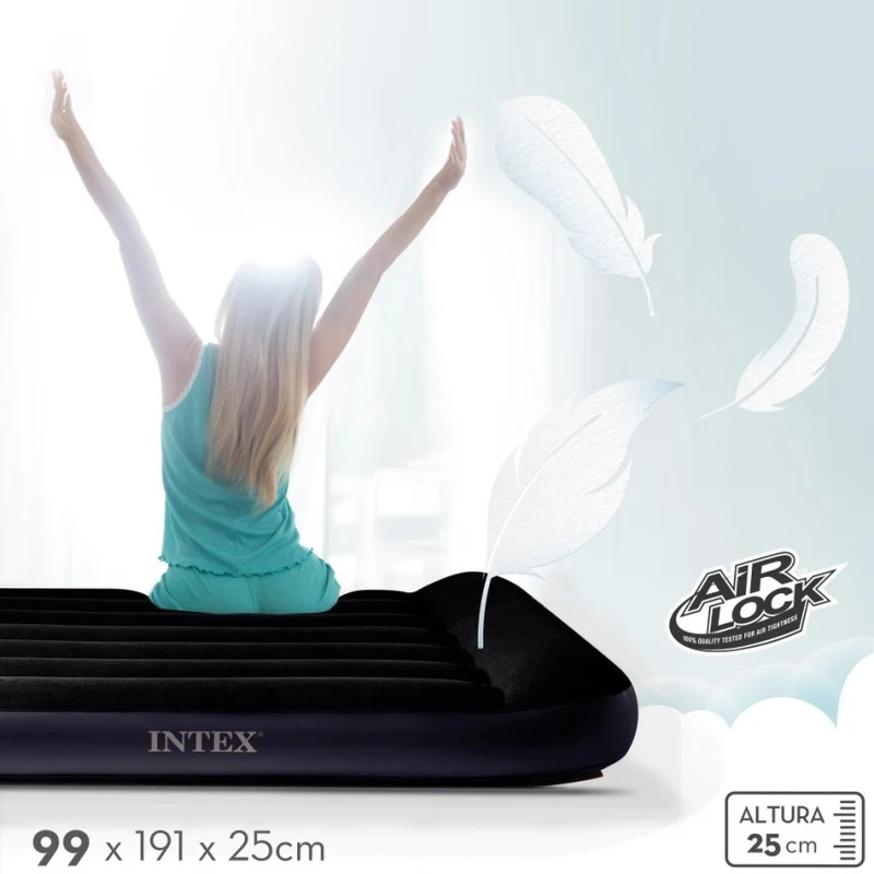 Intex Pillow Rest Classic Colchón Hinchable Individual 99x191cm