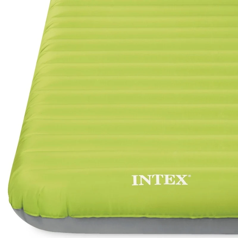 Intex TPU Camping Mat Colchón Hinchable Individual con Hinchador USB