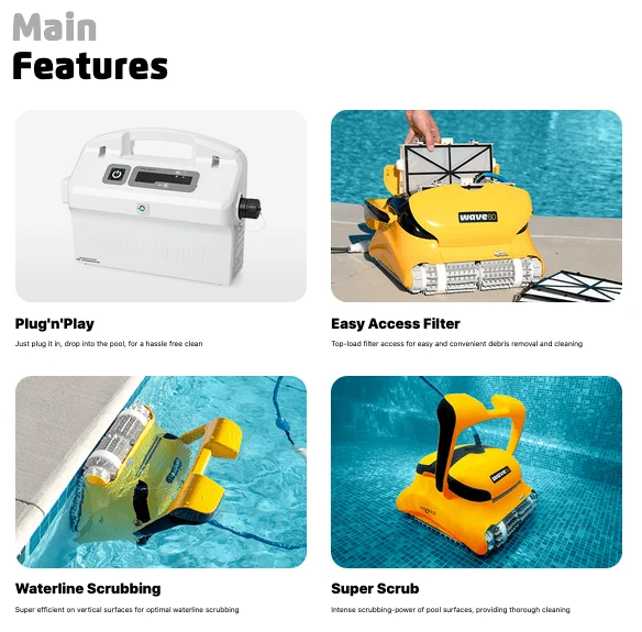 Dolphin Wave 80 zwembadrobot