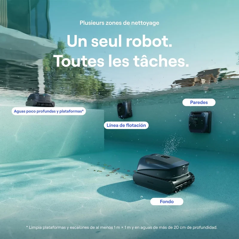 Beatbot Sora P3 Robot limpiafondos sin cable para piscina