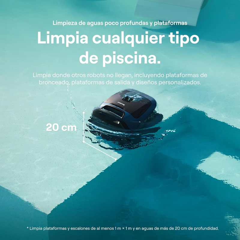 Beatbot Sora P3 Robot limpiafondos sin cable para piscina