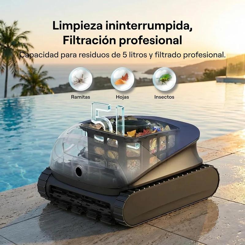 Beatbot Sora P1 Robot limpiafondos sin cable para piscina