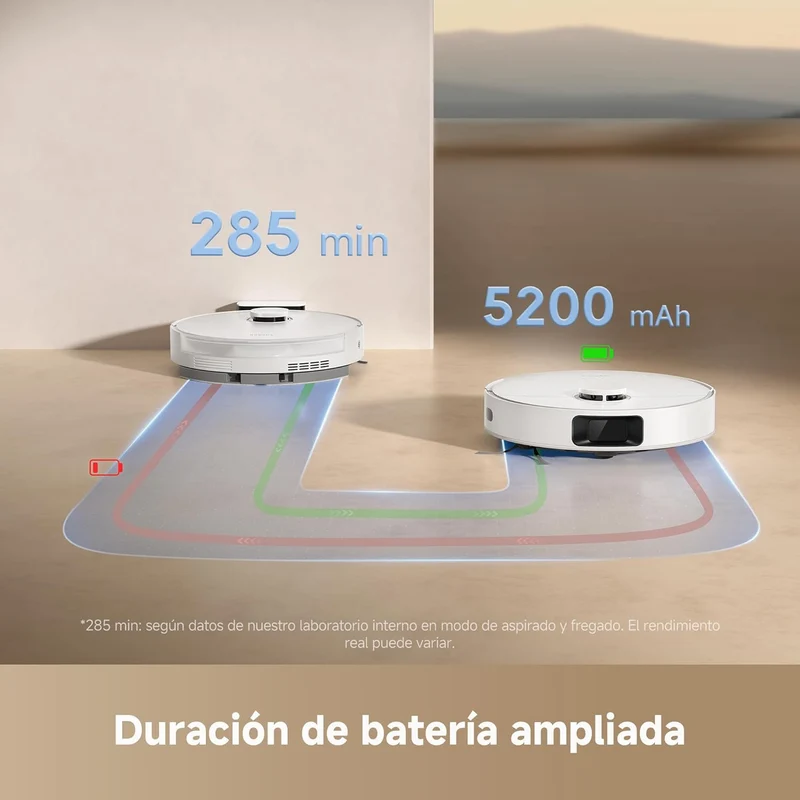 Dreame – D20 robot aspirador blanco