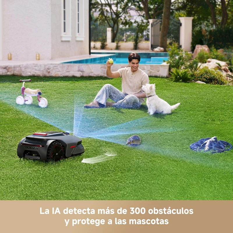 Mova – LiDAX Ultra 800 robot cortacésped sin cable perimetral