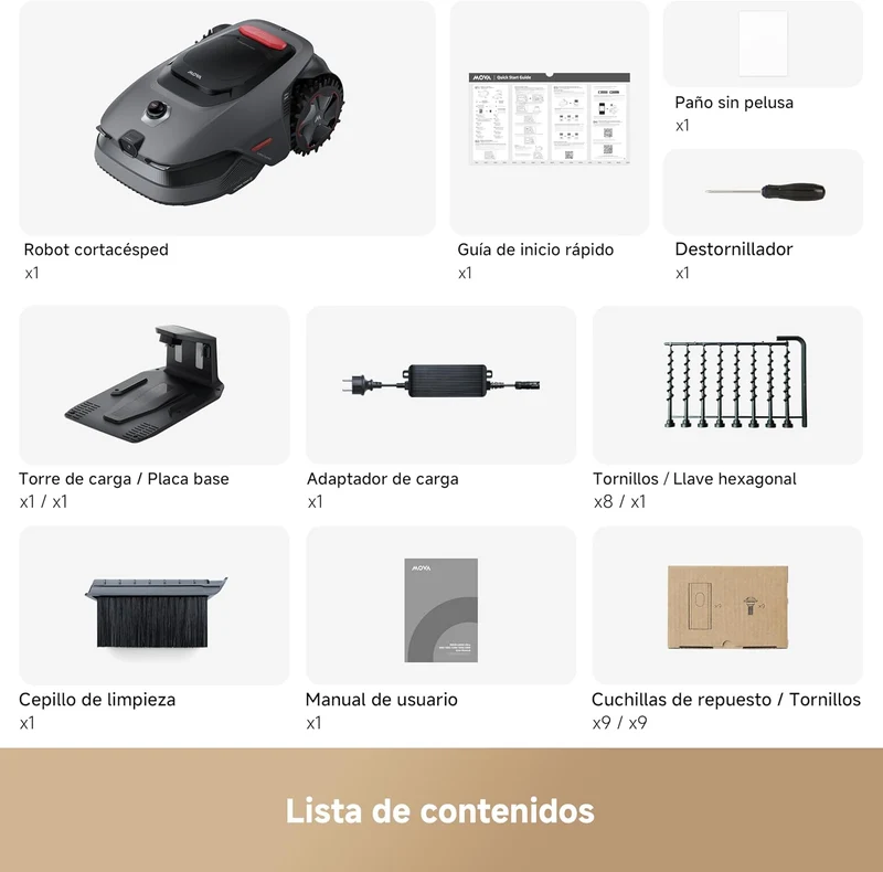Mova – LiDAX Ultra 1200 robot cortacésped sin cable perimetral