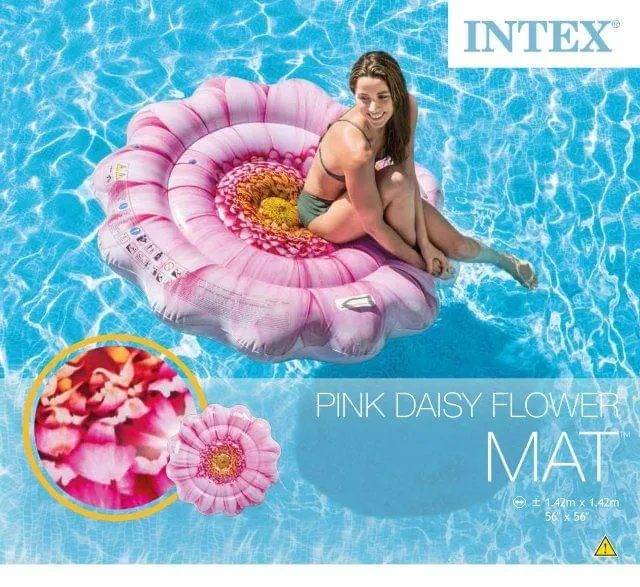 Intex opblaasbare bloem 142 cm x 142 cm