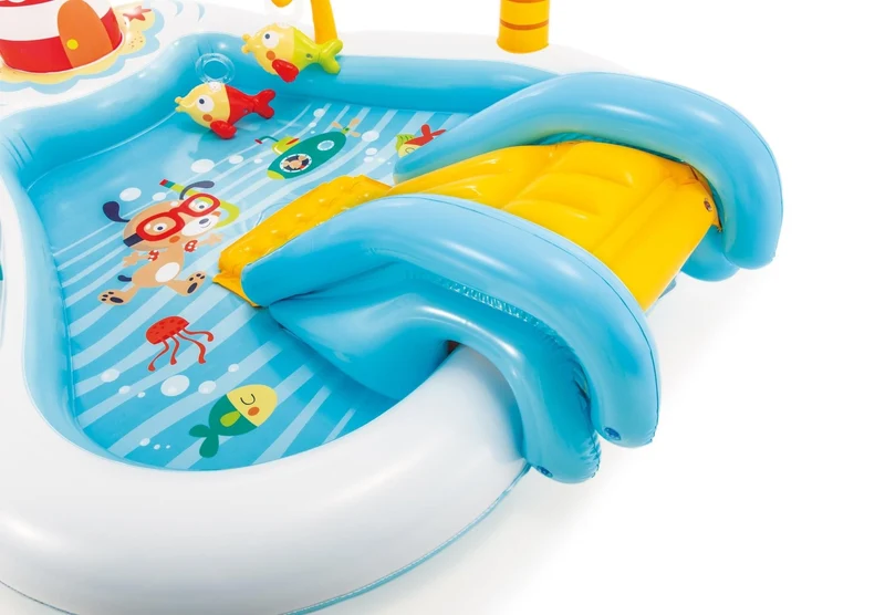 Intex Zeeparadijs bad met accessoires 218cm x 188cm x 99cm