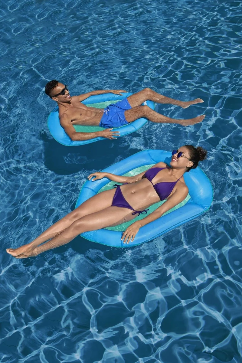 Drijvende Loungezetel Flex 'N Fold (1 persoons) - 106cm x 95cm x 16cm