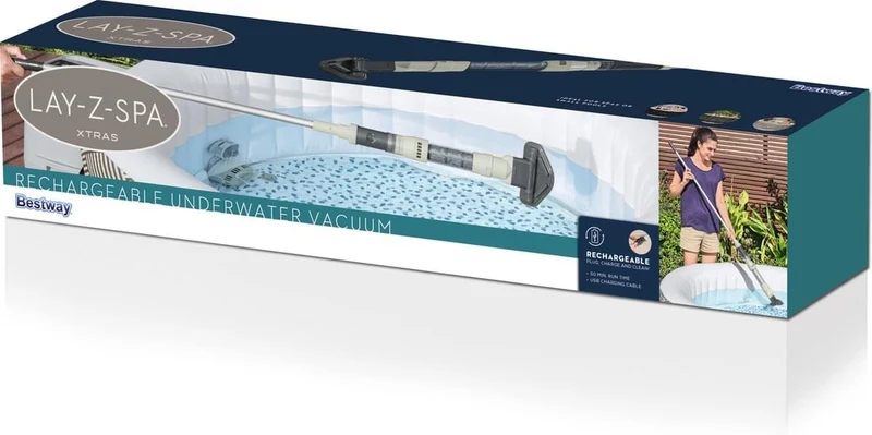 Bestway Lay-Z-Spa oplaadbare onderwater spa stofzuiger