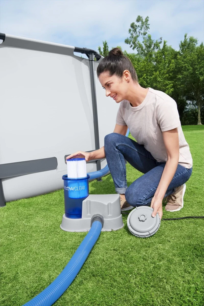 Bestway Flowclear Filterpomp Transparant 5678 liter/uur
