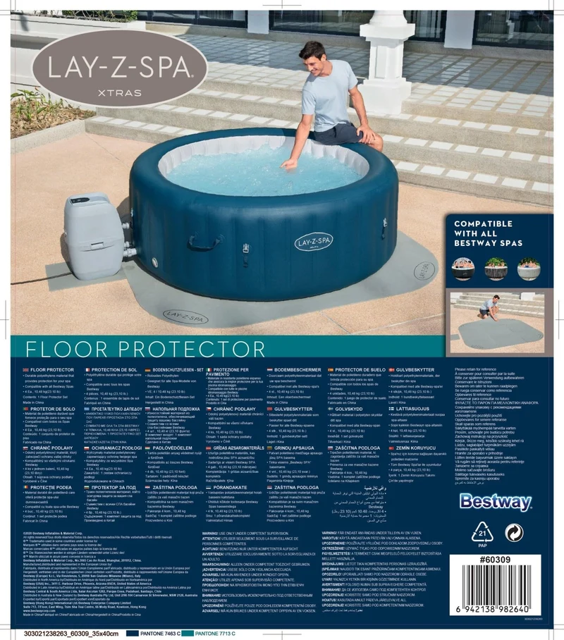Lay-Z-Spa vloer bescherming