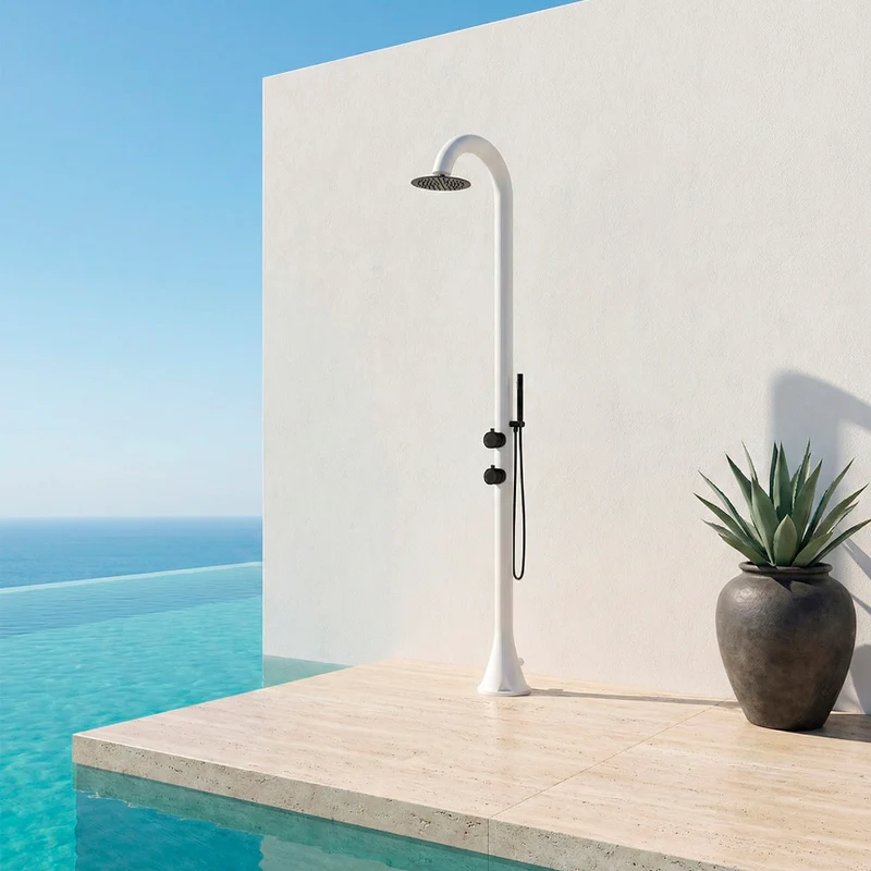 Chuveiro Aço inoxidável 316l Sined LUNA DUO