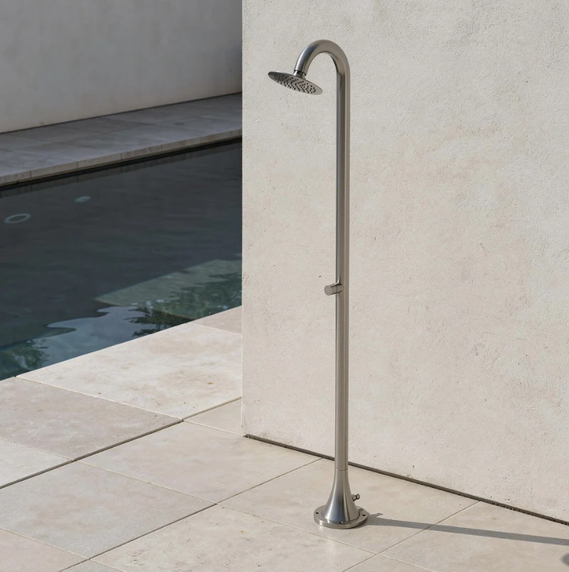 Chuveiro Inox Sined LUNA TMP