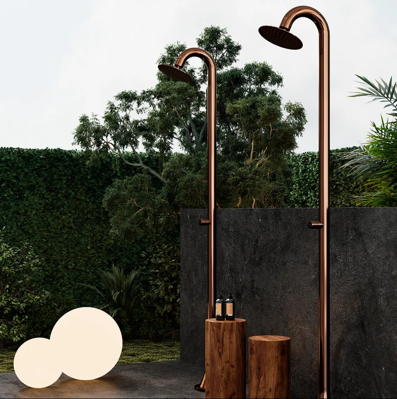 Chuveiro Inox Sined LUNA TMP