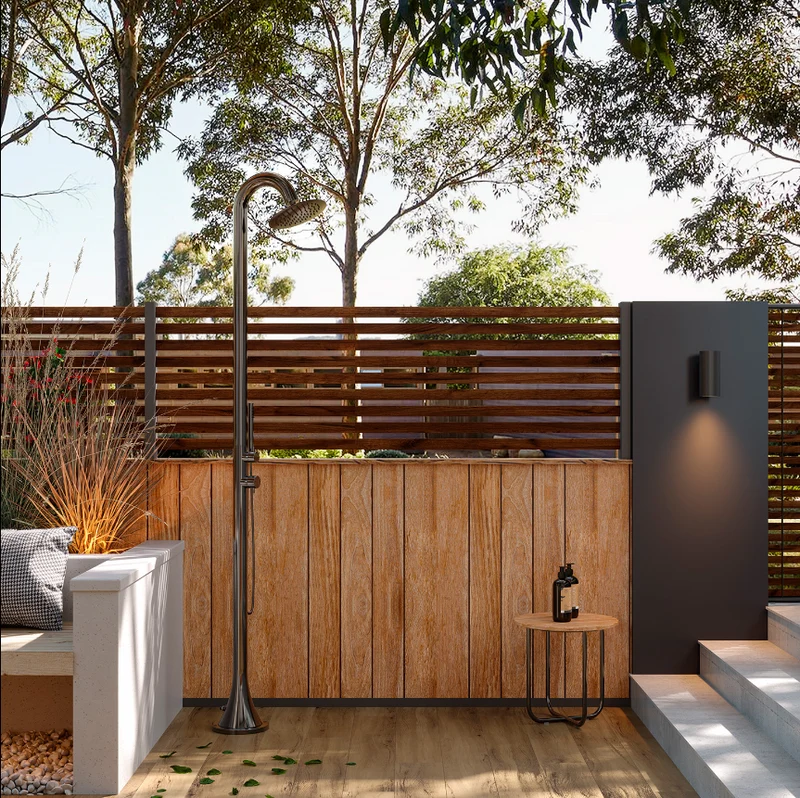 Chuveiro de piscina Inox Sined LUNA