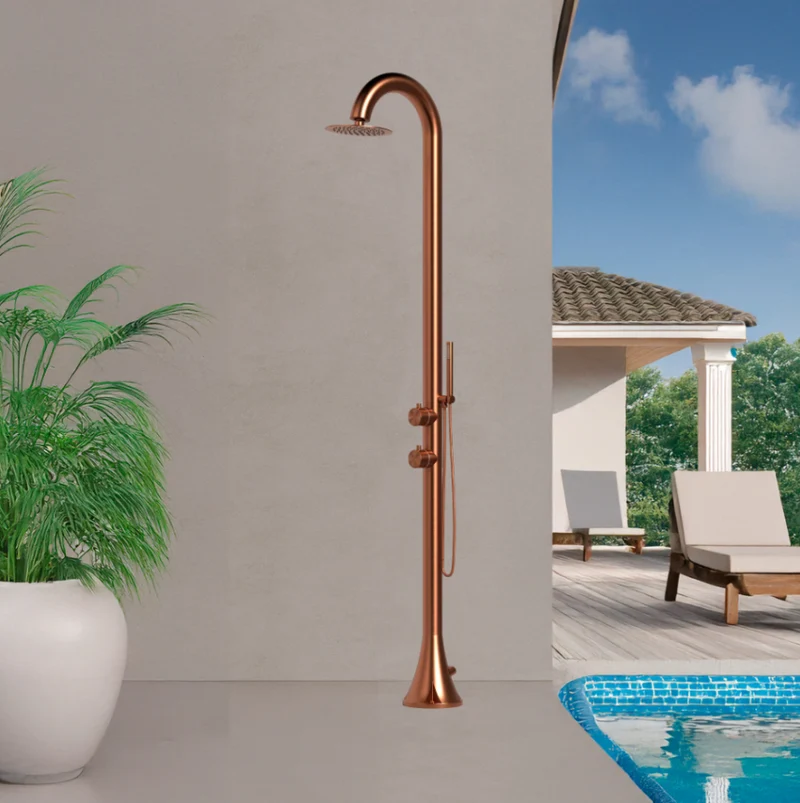 Chuveiro de piscina Inox Sined LUNA