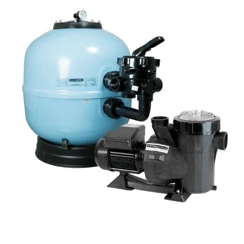 Pack Astralpool - Ice Filtro de arena laminado azul para piscina + Victoria Plus Bomba para piscina