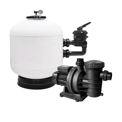 Pack Astralpool - Skypool Filtro de arena lateral para piscina + Nix Pool - Bomba de piscina Silen Pro Max