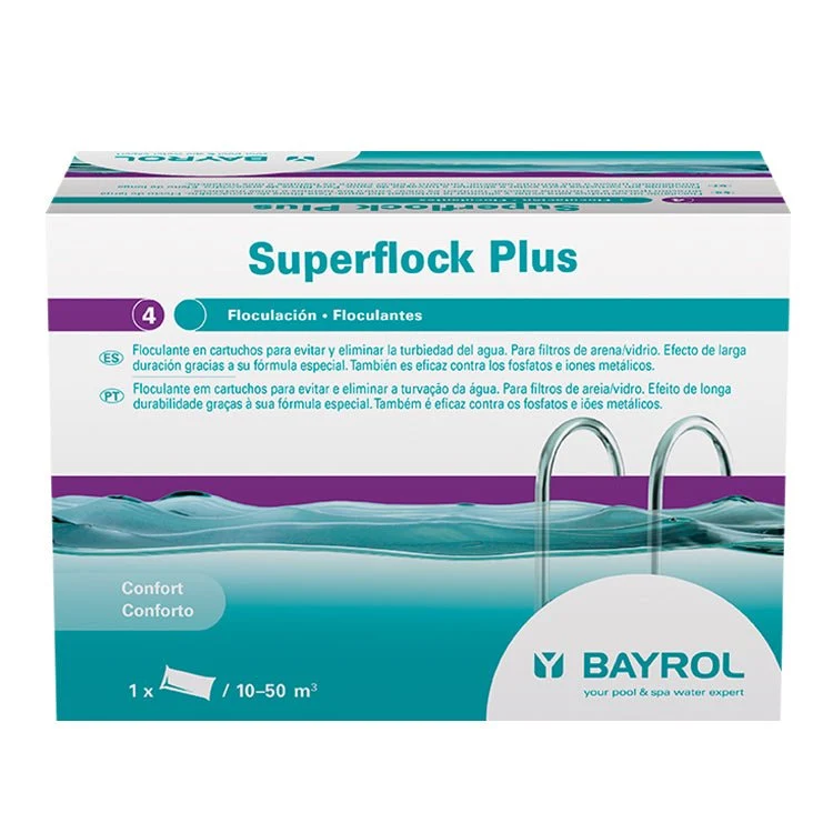Bayrol - Superflock Plus Floculante en Cartuchos 1 kg