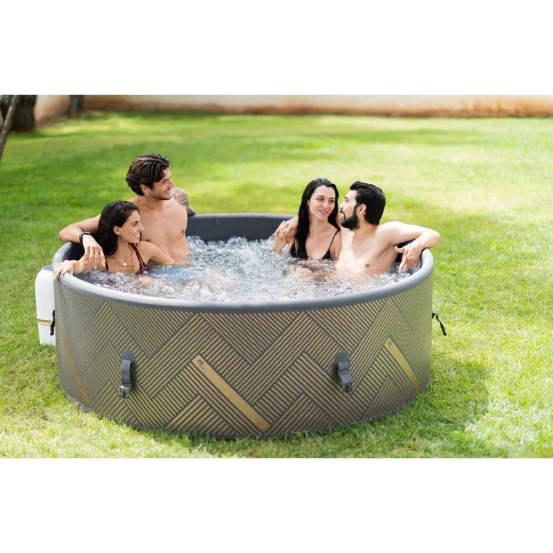 MSpa - Spa hinchable semirrígido circular Mono-Eco 6-8 personas