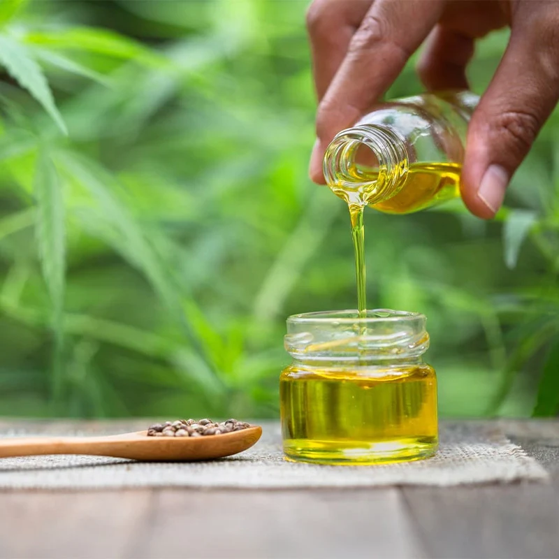 Eau pour spa et bain - Chanvre Menthe Poivrée
