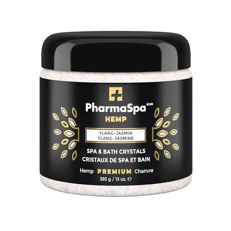 Cristaux pour spa et bain - Chanvre Ylang Jasmine