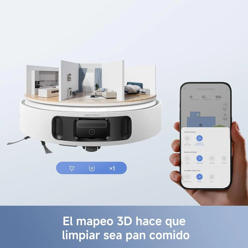 Mova – E40 Ultra robot aspirador