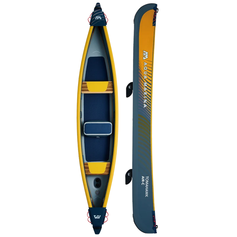 Aqua Marina - Tomahawk AIR-C 15'8" AIR-C kayak hinchable 3 Plazas drop stitch